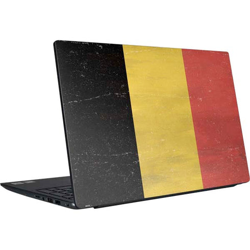 Belgium Flag Distressed Dell Vostro Skin